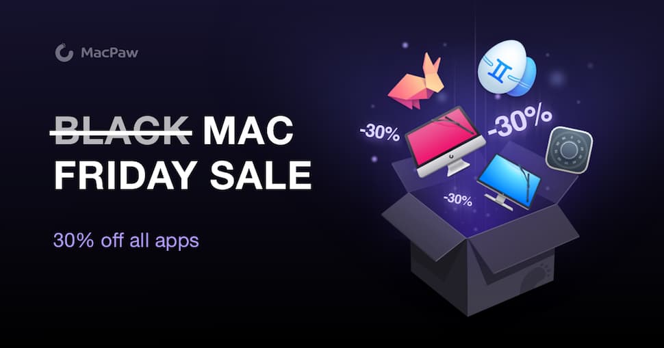 MacPaw Black Friday / Cyber Monday Sale