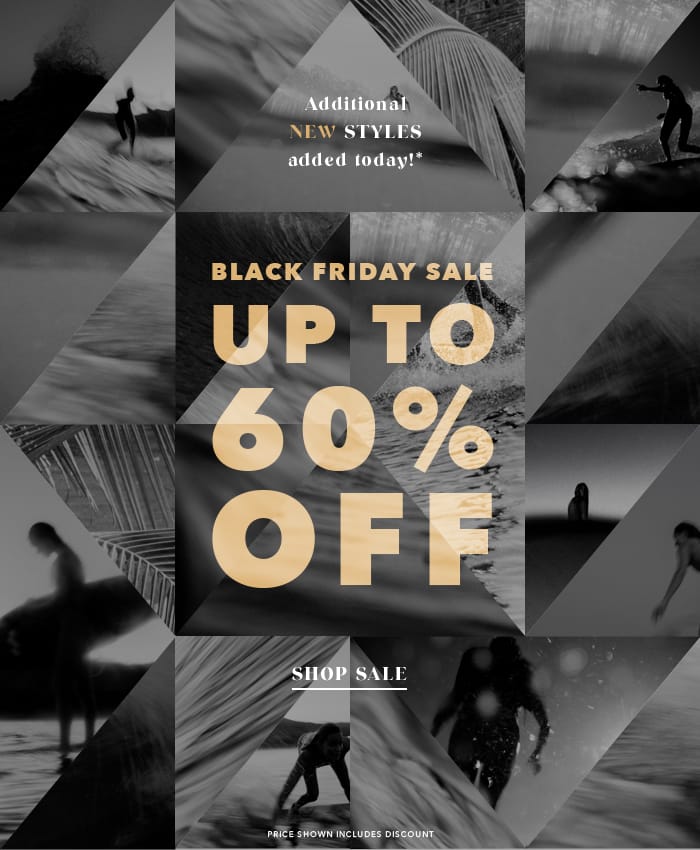 Billabong Black Friday Sale - Up to 60% Discount