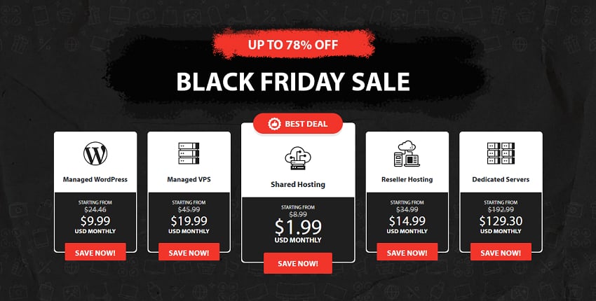 A2 Hosting Black Friday Sale, 82% Discount!