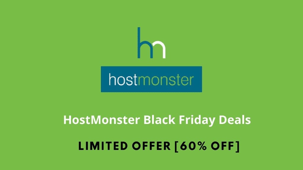 Hostmonster Black Friday Deal!