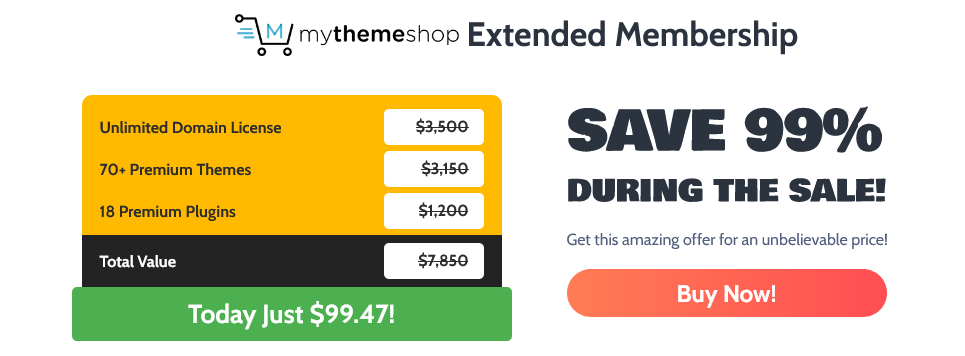 MyThemeShop Extended Membership Discount!