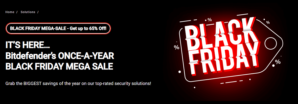 Bitdefender Black Friday Sale 2022, Live Now!