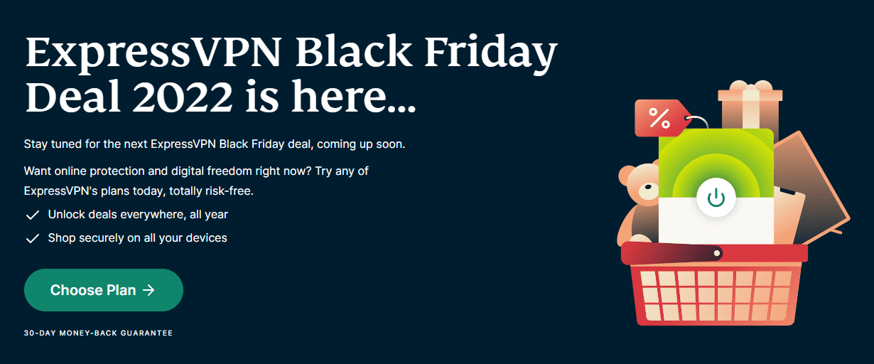 ExpressVPN Black Friday / Cyber Monday 2022 Deal is Here!