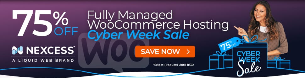 Fully Managed WooCommerce Hosting Black Friday Sale!