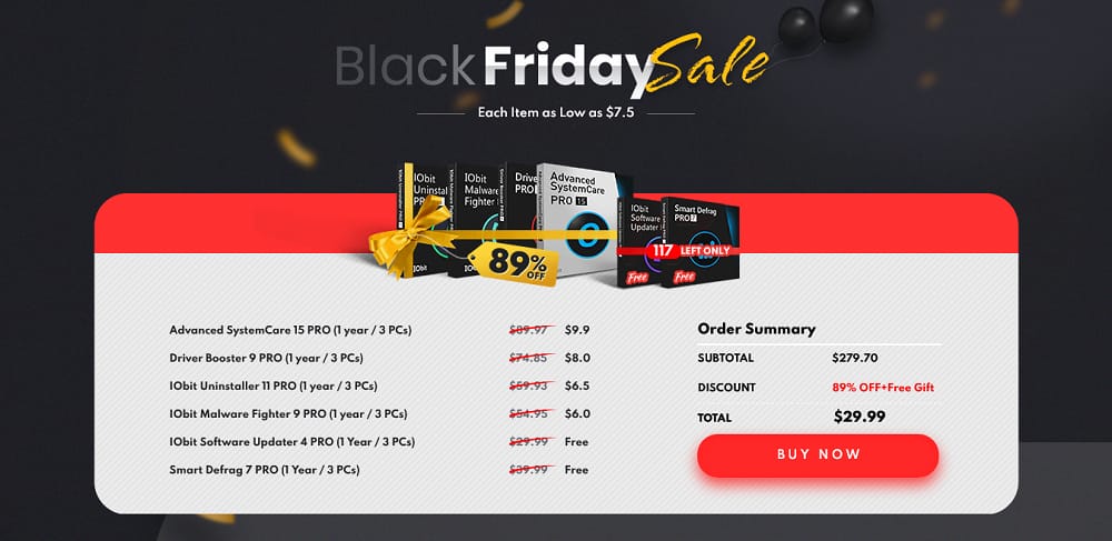 iObit Black Friday Sale is Here!