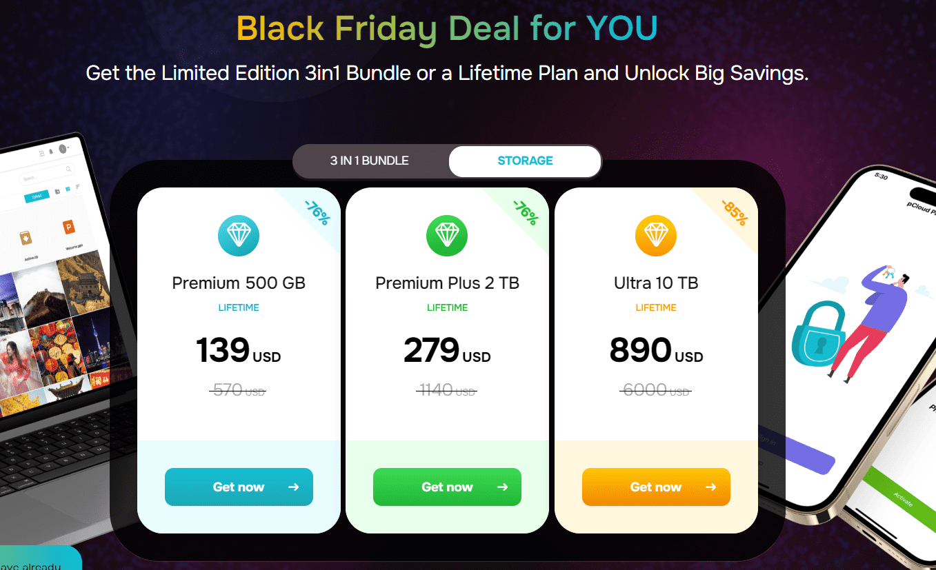 pCloud Black Friday Sale is Here, Grab Up to 85% Discount!